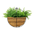 Artificial Hanging Fern Basket 30cm x 40cm Long UV Resistant V637-DP3126