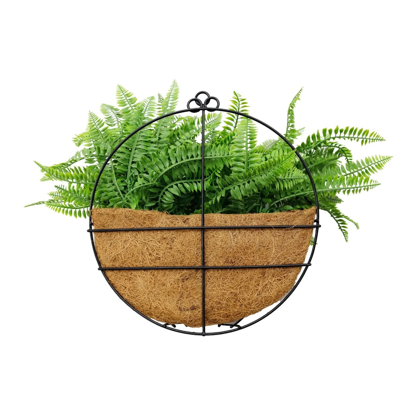 Artificial Hanging Fern Basket 30cm x 40cm Long UV Resistant V637-DP3126