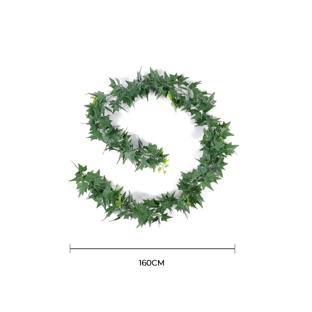 Lifelike Hanging Ivy Garland 160cm UV Resistant Interconnectable V637-DP32157