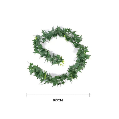 Lifelike Hanging Ivy Garland 160cm UV Resistant Interconnectable V637-DP32157