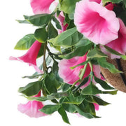 Artificial Petunia Hanging Basket UV Resistant 28cm V637-DP321602
