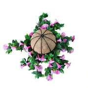 Artificial Petunia Hanging Basket UV Resistant 28cm V637-DP321602