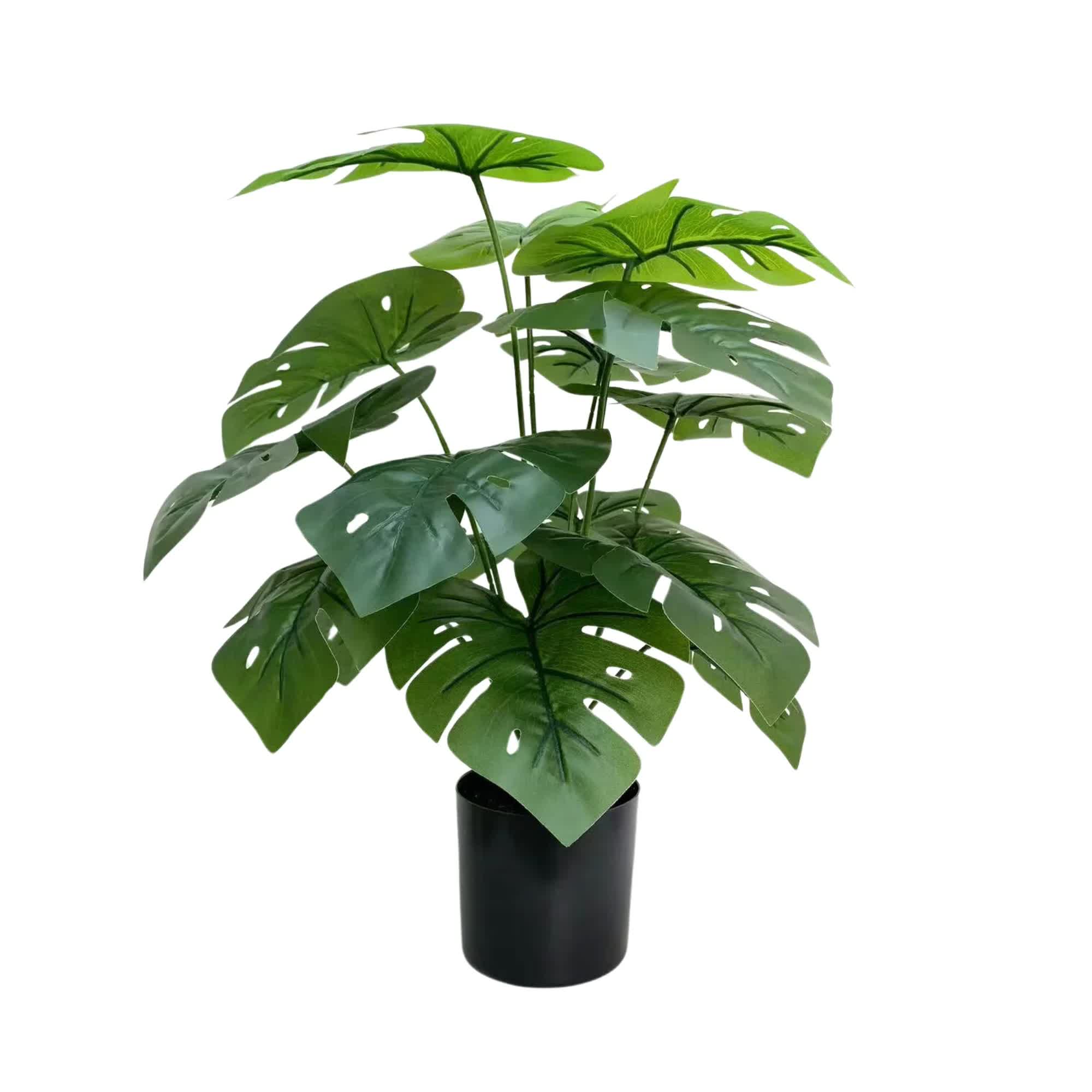 Artificial Potted Split Philodendron (Monstera) 50cm V637-DP321859