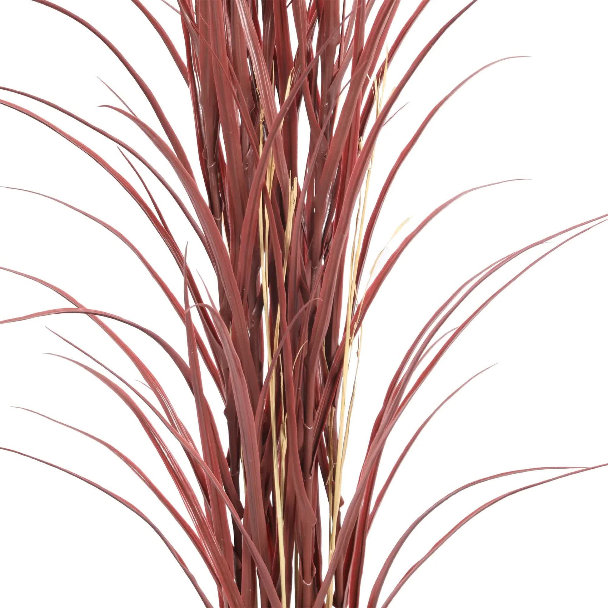 Premium Potted Burgundy Artificial Long Grass (Yucca Grass / Reed Grass) 180cm UV Resistant V637-DP389522
