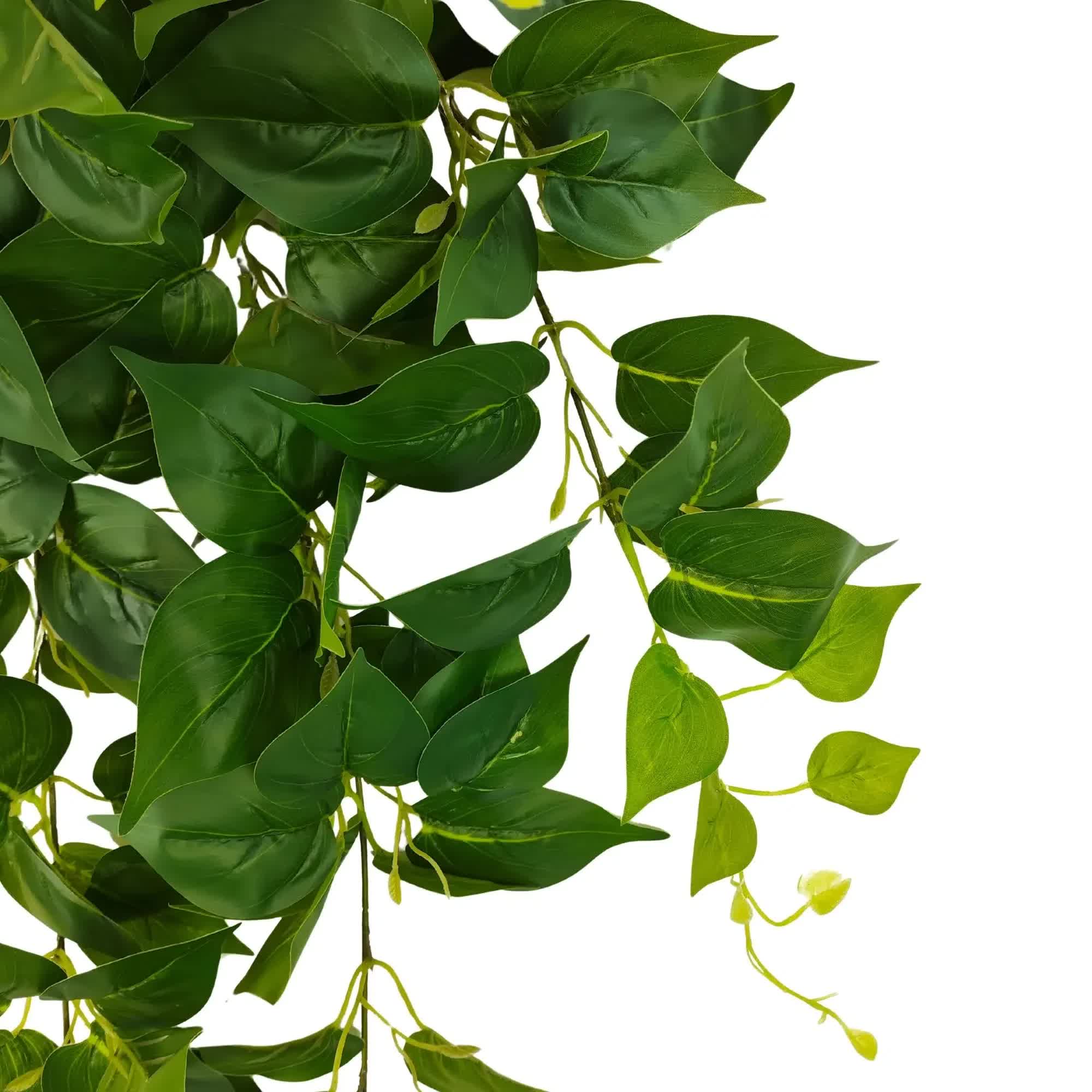 Premium Dense Trailing Artificial Philodendron Garland Bush 90cm V637-DP452613