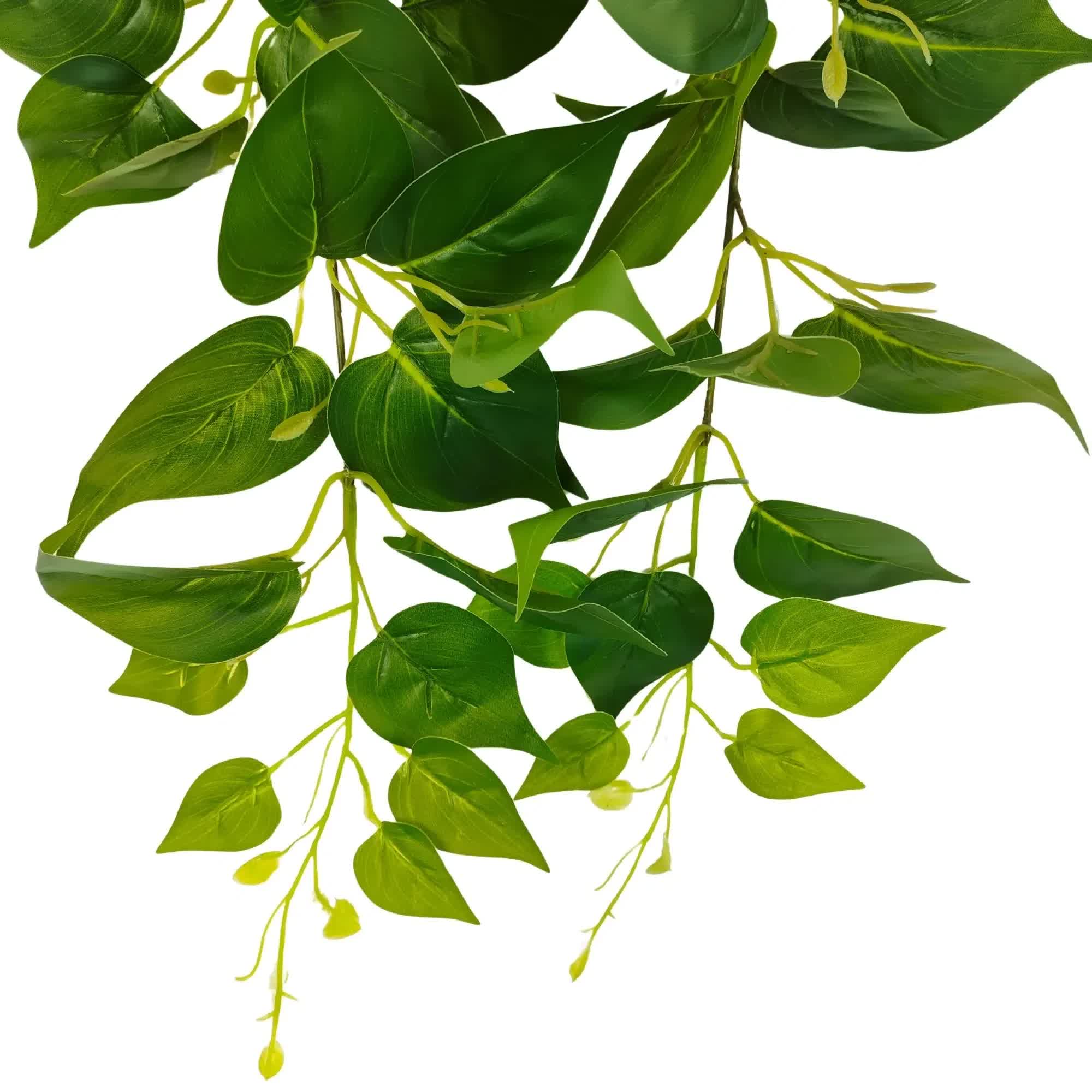 Premium Dense Trailing Artificial Philodendron Garland Bush 90cm V637-DP452613