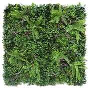 Verdant Fern Artificial Vertical Garden / Green Wall Panel 1m x 1m UV Resistant V637-DP554891