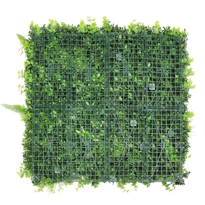 Verdant Fern Artificial Vertical Garden / Green Wall Panel 1m x 1m UV Resistant V637-DP554891