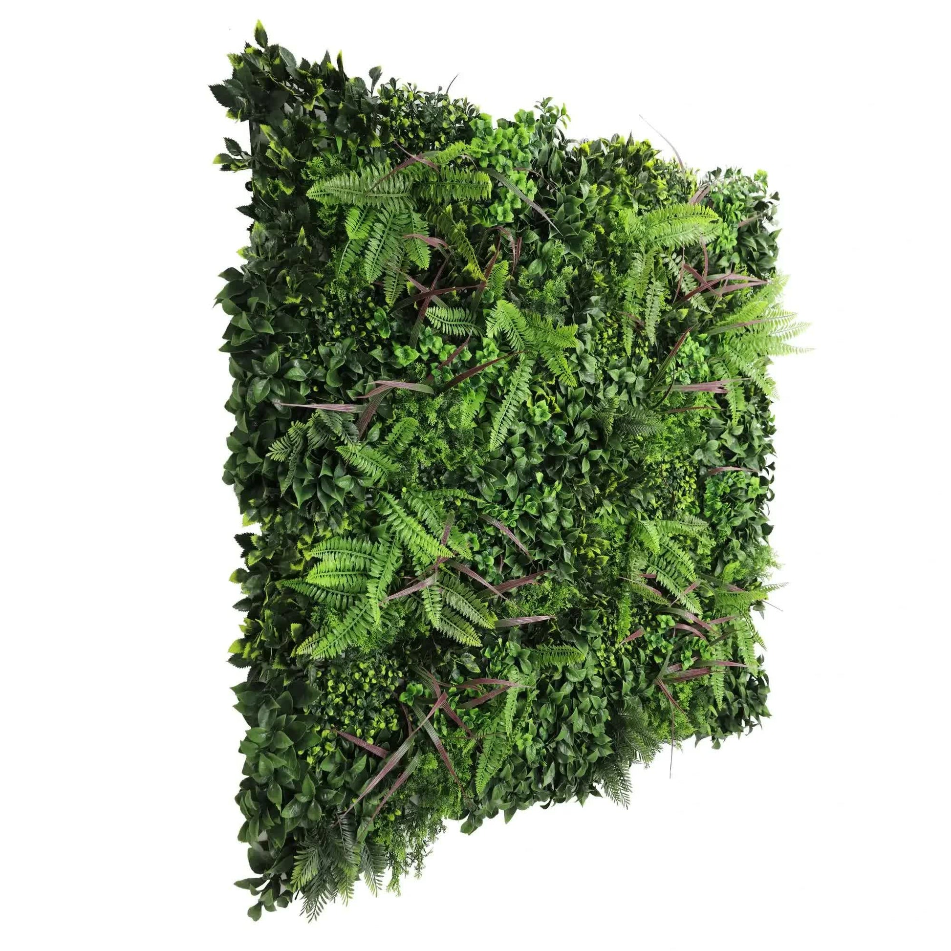 Verdant Fern Artificial Vertical Garden / Green Wall Panel 1m x 1m UV Resistant V637-DP554891