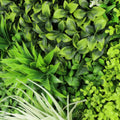 Forest Floor Artificial Vertical Garden / Green Wall Panel 1m x 1m UV Resistant V637-DP554893