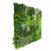 Forest Floor Artificial Vertical Garden / Green Wall Panel 1m x 1m UV Resistant V637-DP554893