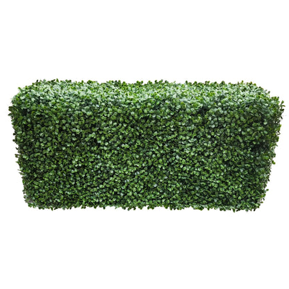 Portable Boxwood Hedge UV Resistant 100cm Long x 50cm High V637-DP56389