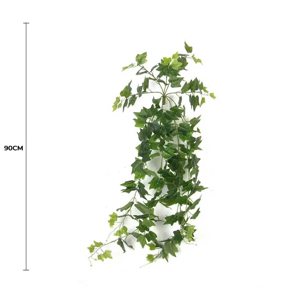 Artificial Nearly Natural Artificial Hanging Ivy Bush 90cm V637-DP751890112