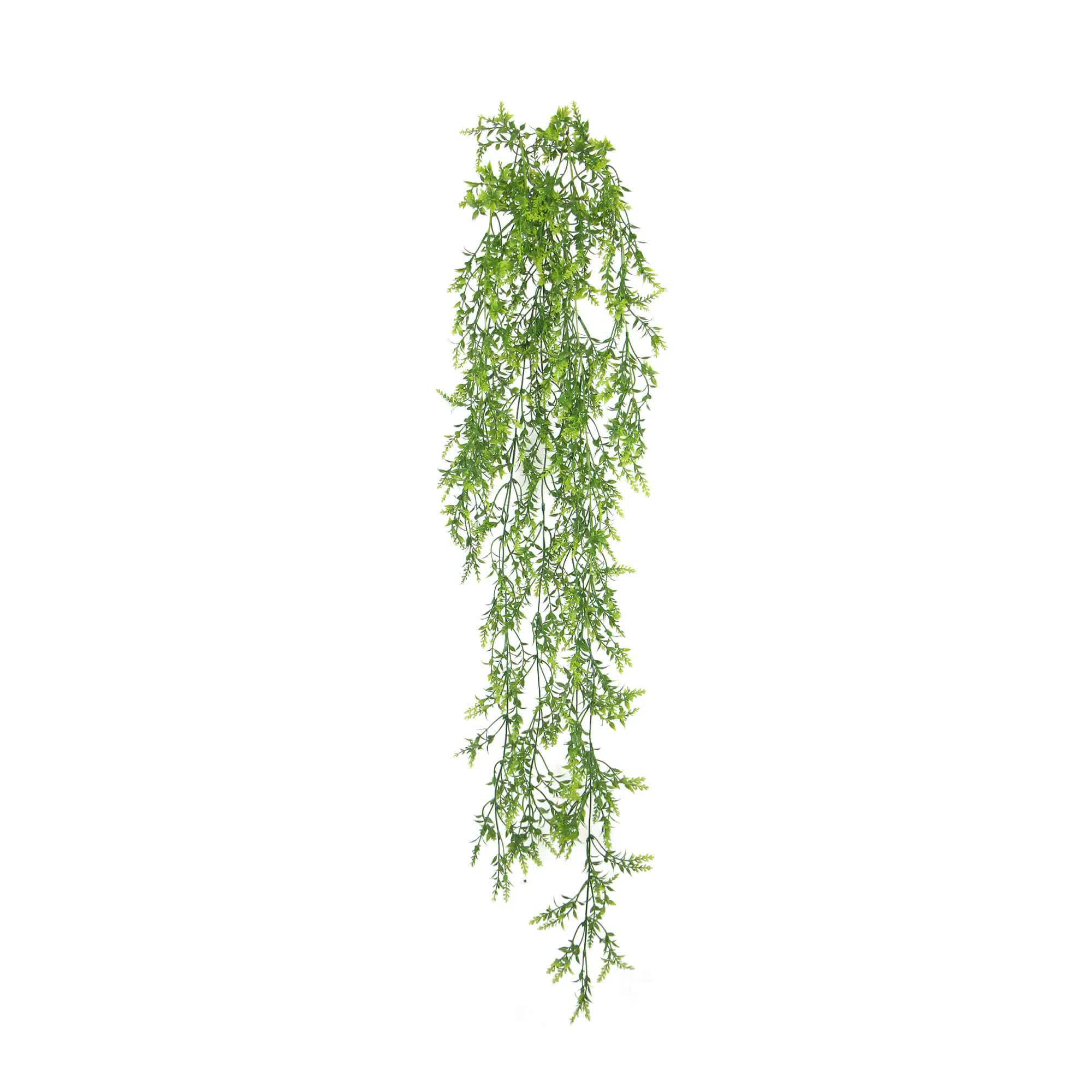 Artificial Dense Hanging Evergreen Plant (two-tone) UV Resistant 130cm V637-DP751890113