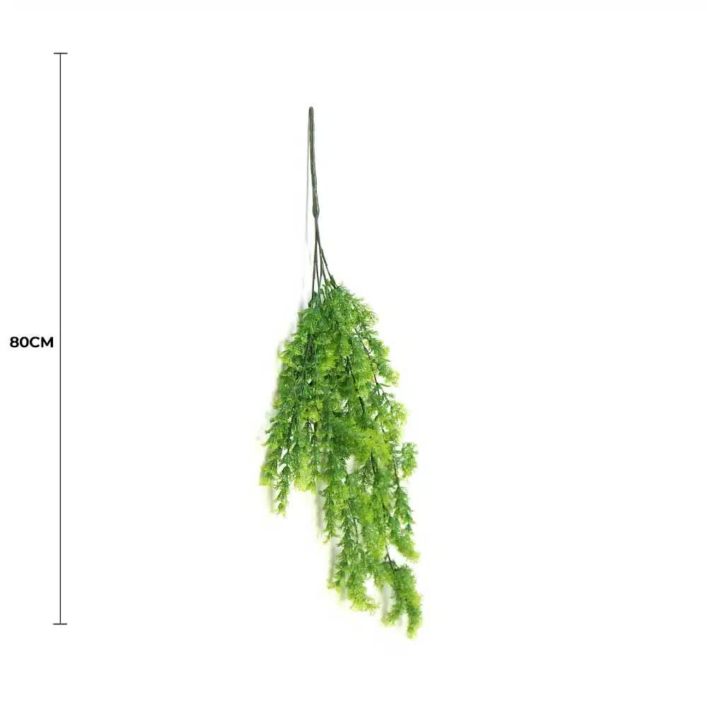 Artificial Hanging Bell Leaf Plant 80cm Long UV Resistant V637-DP751890129