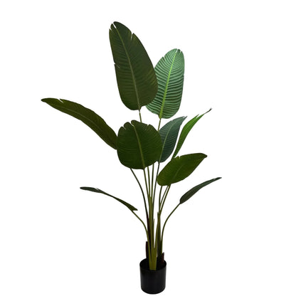 Grand Artificial Potted Travellers Palm (Banana Palm Tree) 120cm V637-DP75266