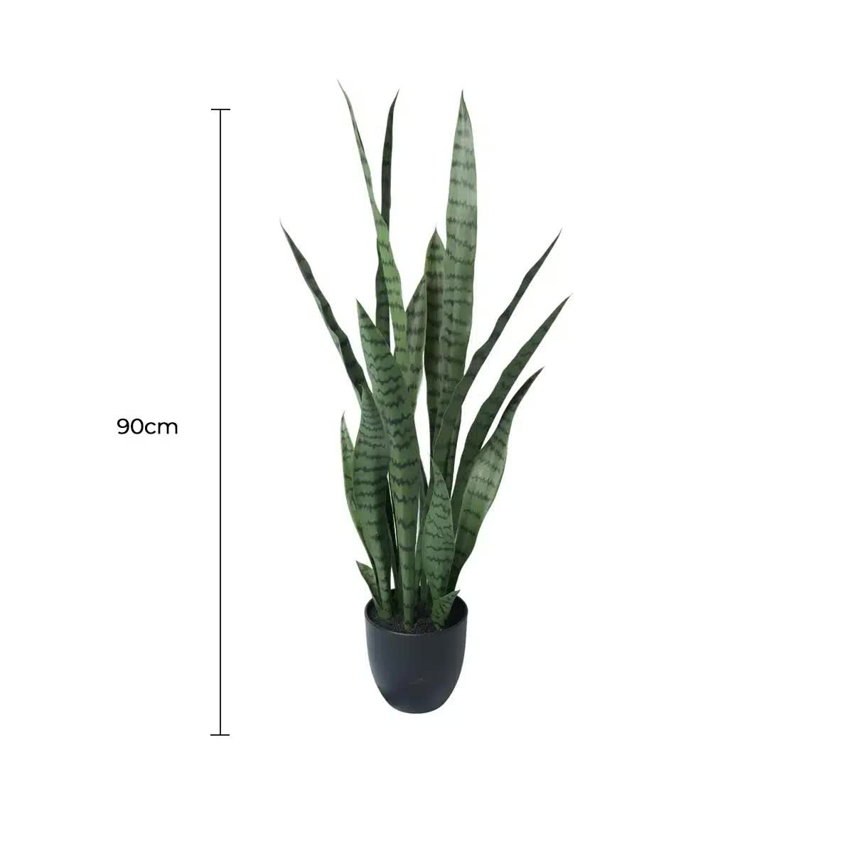 Artificial Snake Plant Sansevieria UV Resistant 90cm V637-DP75271