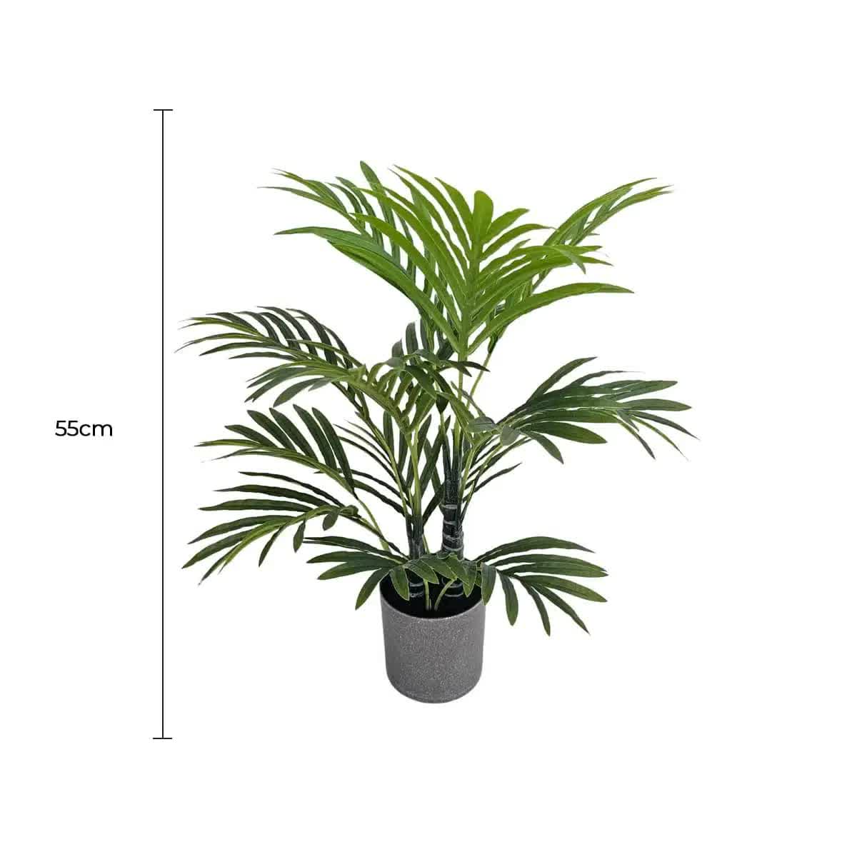 Premium Artificial Potted Premium Mini Palm Tree 55cm V637-DP75273