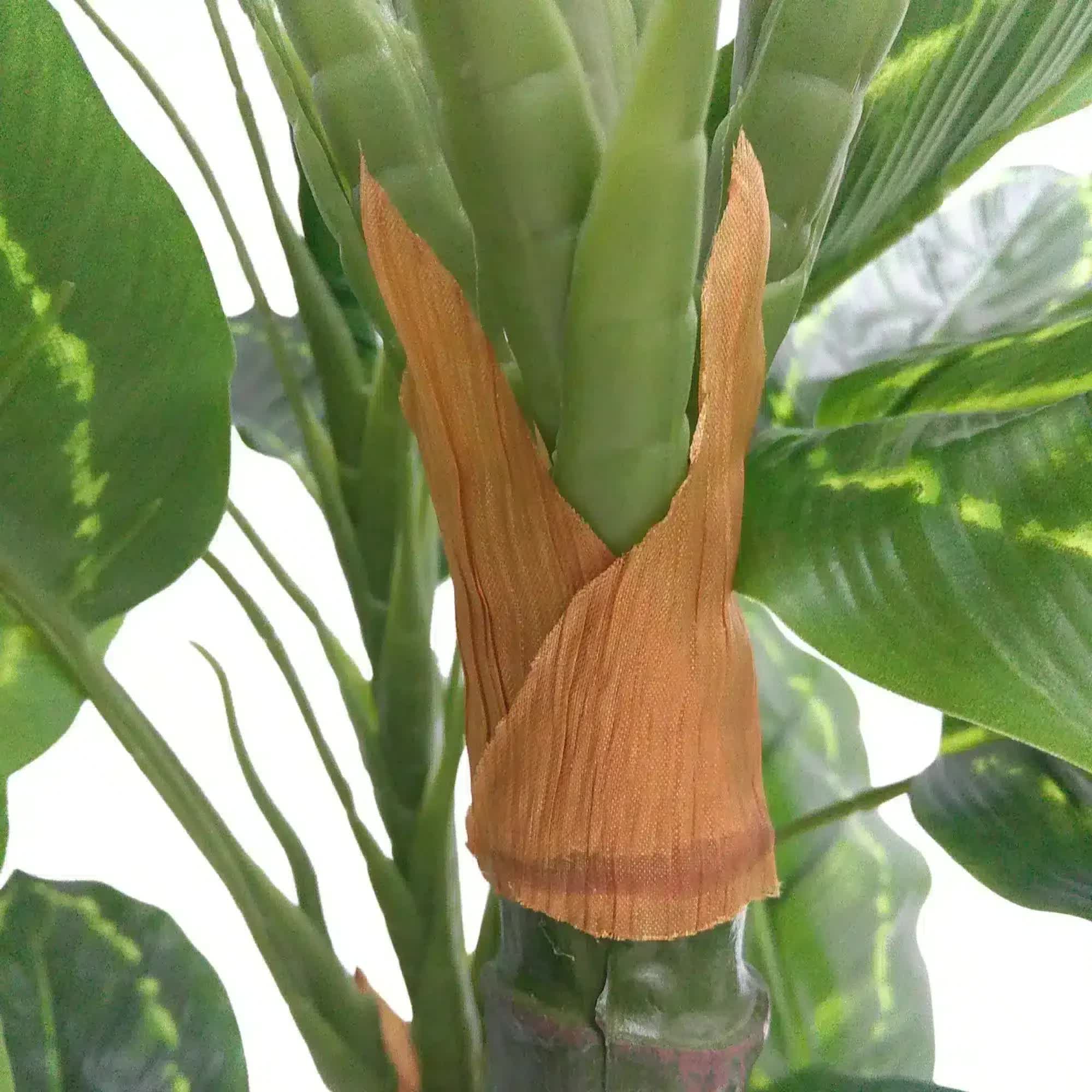 Premium Artificial Cordyline Fructicosa Green / Ti Plant 90cm V637-DP75274