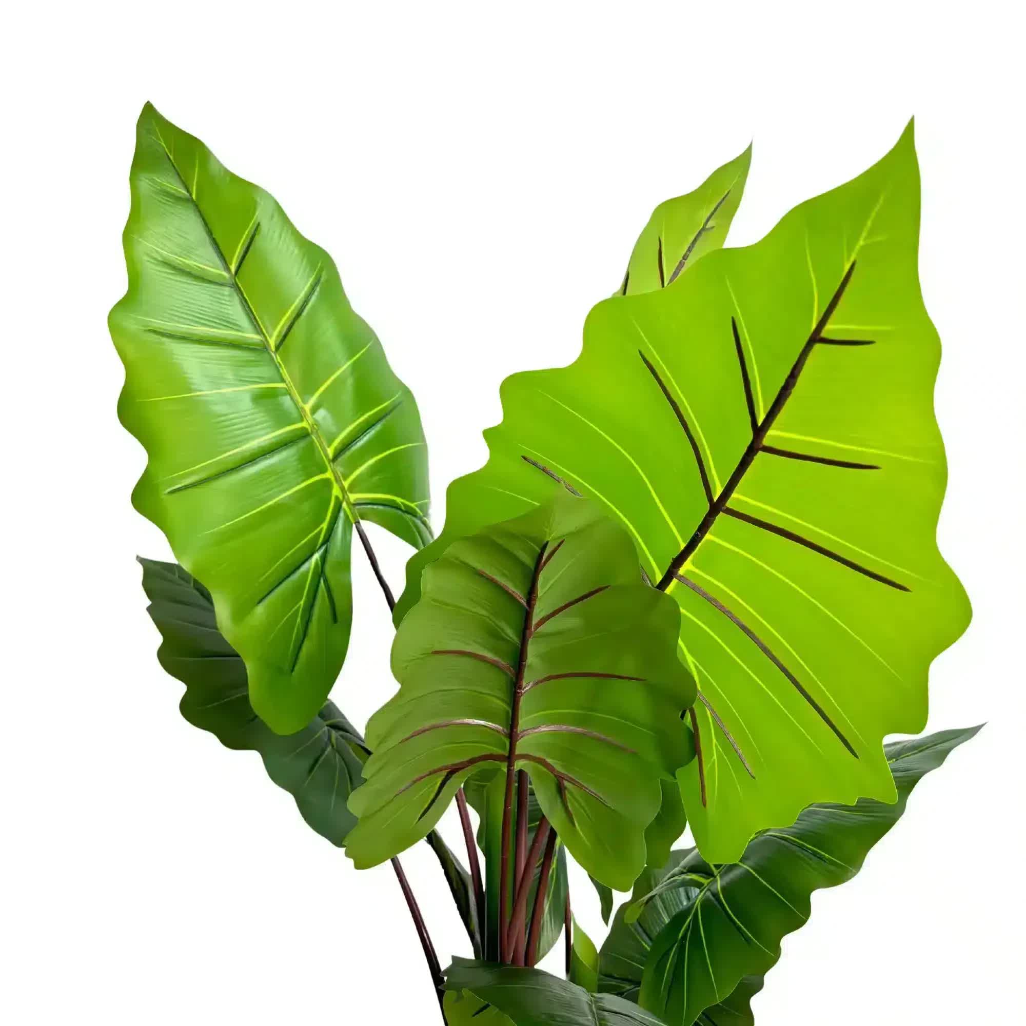 Nearly Natural Artificial Taro Elephant Ear Palm 170cm V637-DP75276