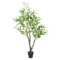 Potted Artificial Eucalyptus Tree (White Box Eucalyptus Albens) 110cm V637-DP7650024