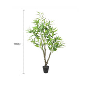 Potted Artificial Eucalyptus Tree (White Box Eucalyptus Albens) 110cm V637-DP7650024