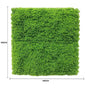 Fresh Natural Green Artificial Moss / Green Wall UV Resistant 1m x 1m V637-DP7890013