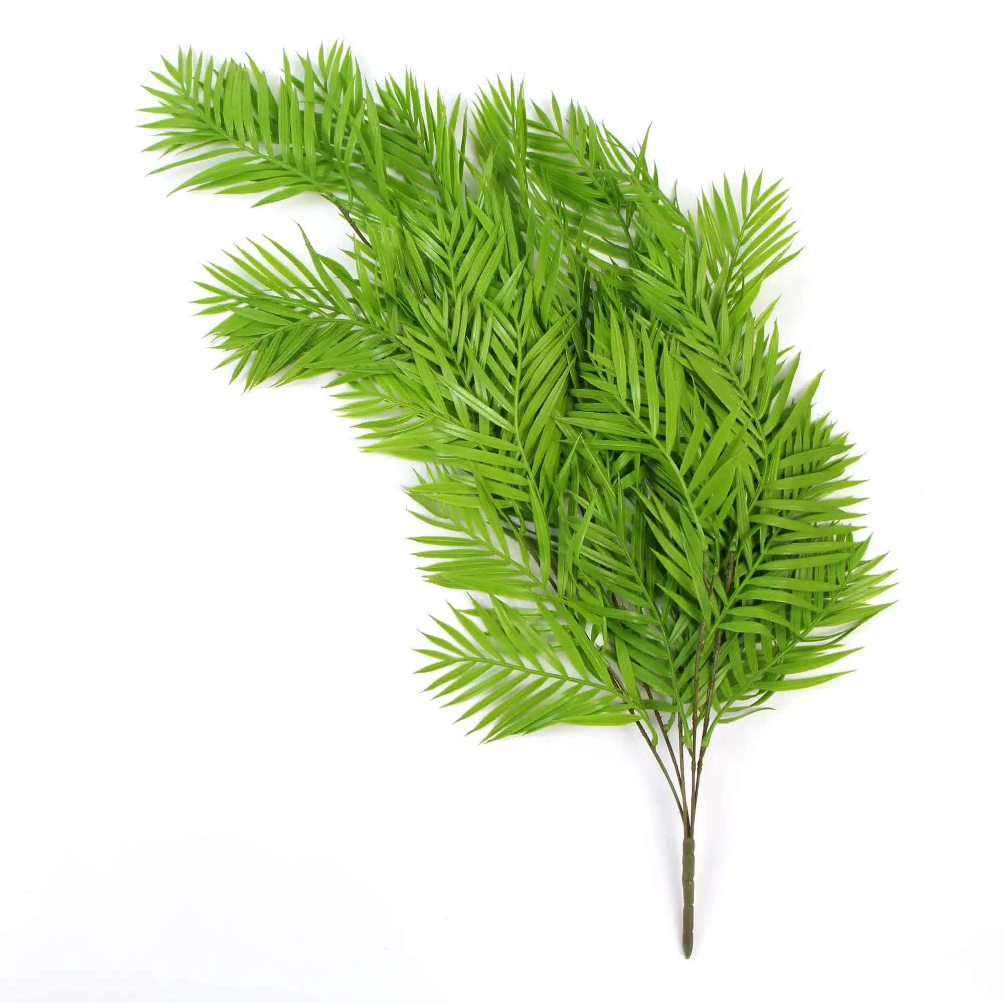 Hanging Fresh Green Bamboo Leaf Fern UV Resistant 80cm V637-DP8880005