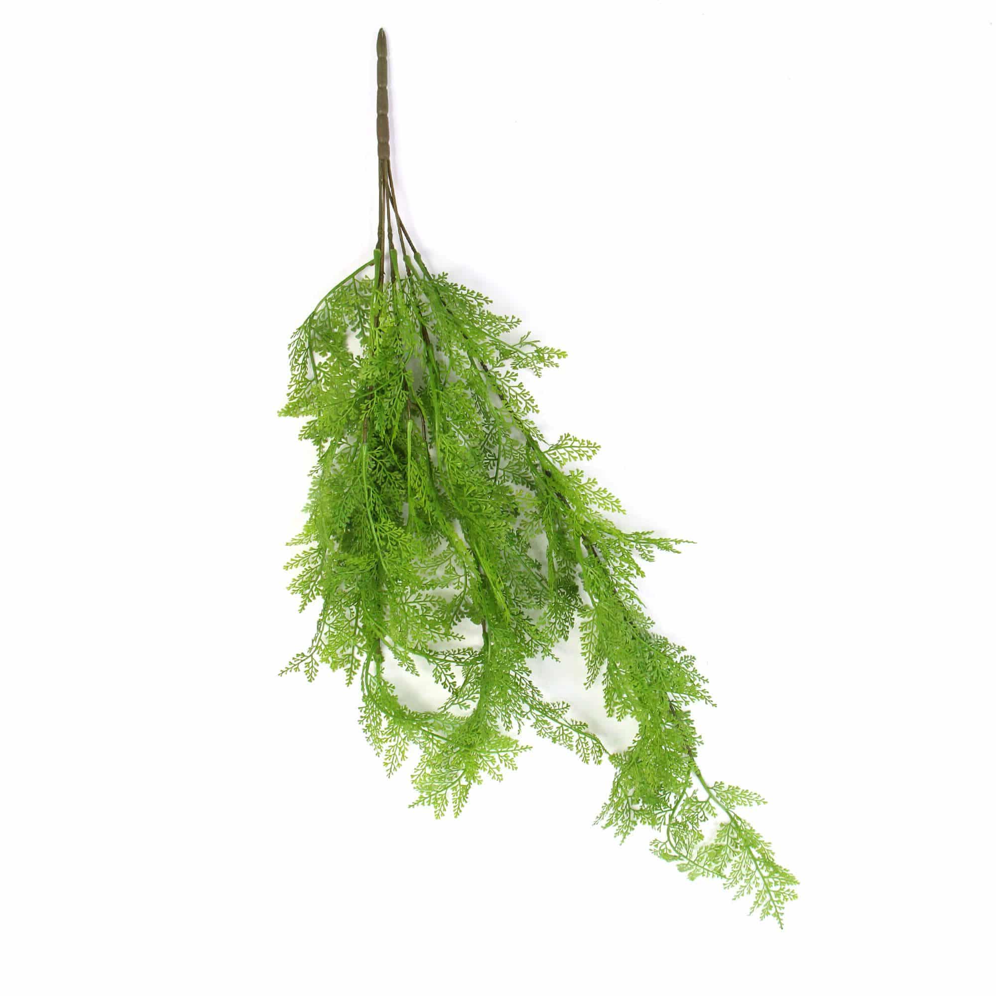 80cm Hanging Fresh Green Dense Maiden Hair Fern Bush UV Resistant V637-DP8880006