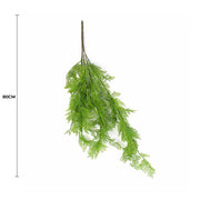 80cm Hanging Fresh Green Dense Maiden Hair Fern Bush UV Resistant V637-DP8880006