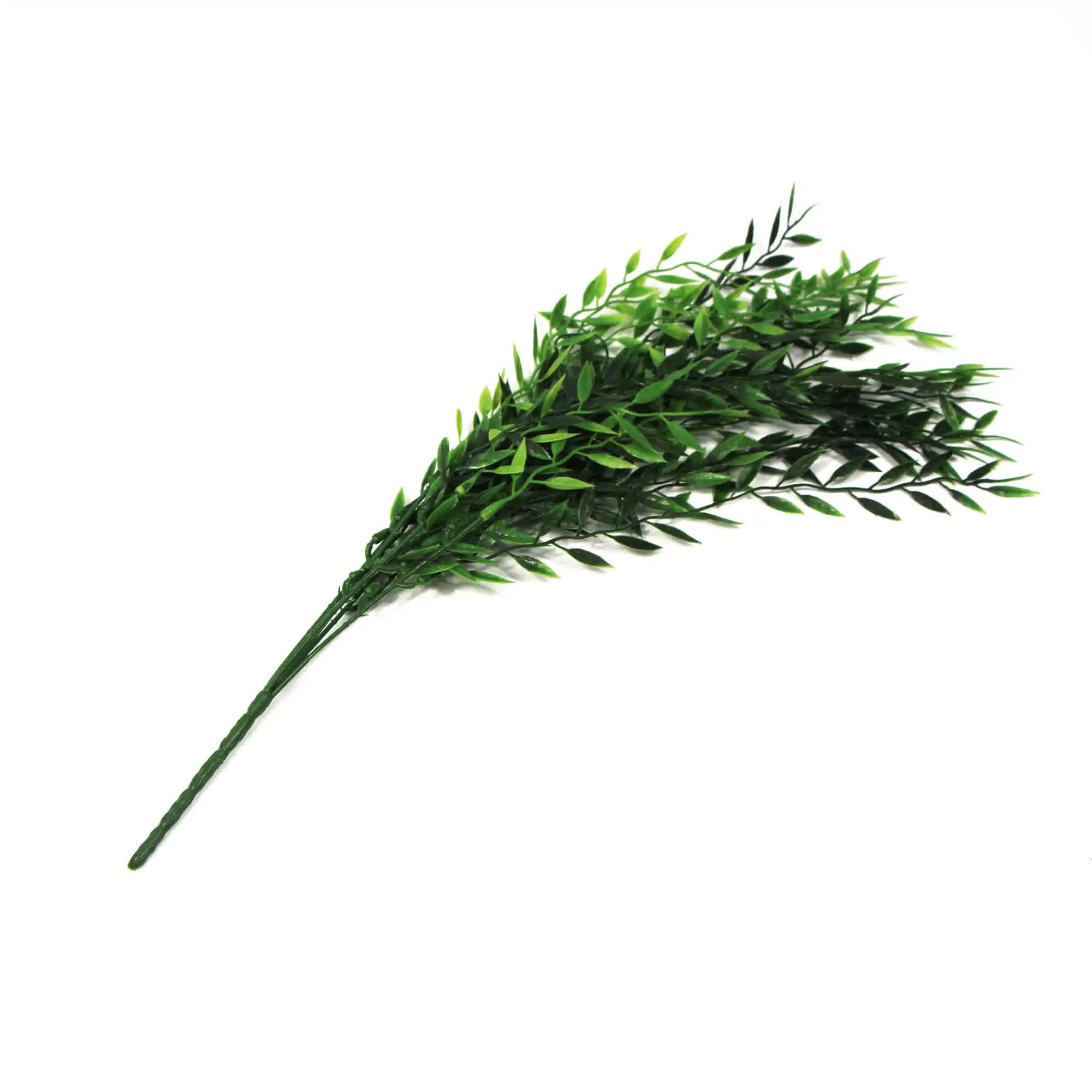 Artificial Bamboo Leaf Stem UV 30cm V637-DP8880013