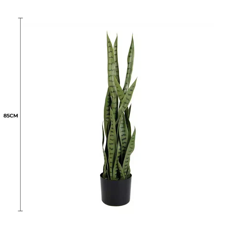 Artificial Snake Plant Sansevieria UV Resistant 85cm V637-DP9102789