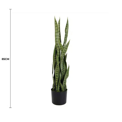 Artificial Snake Plant Sansevieria UV Resistant 85cm V637-DP9102789