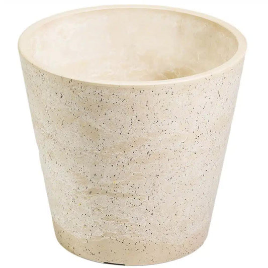 Imitation Stone (White / Cream) Pot 20cm V637-DP9120020