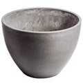 Polished Grey Planter Bowl 30cm V637-DP9210030