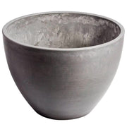 Polished Grey Planter Bowl 30cm V637-DP9210030