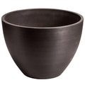 Polished Black Planter Bowl 30cm V637-DP9230030