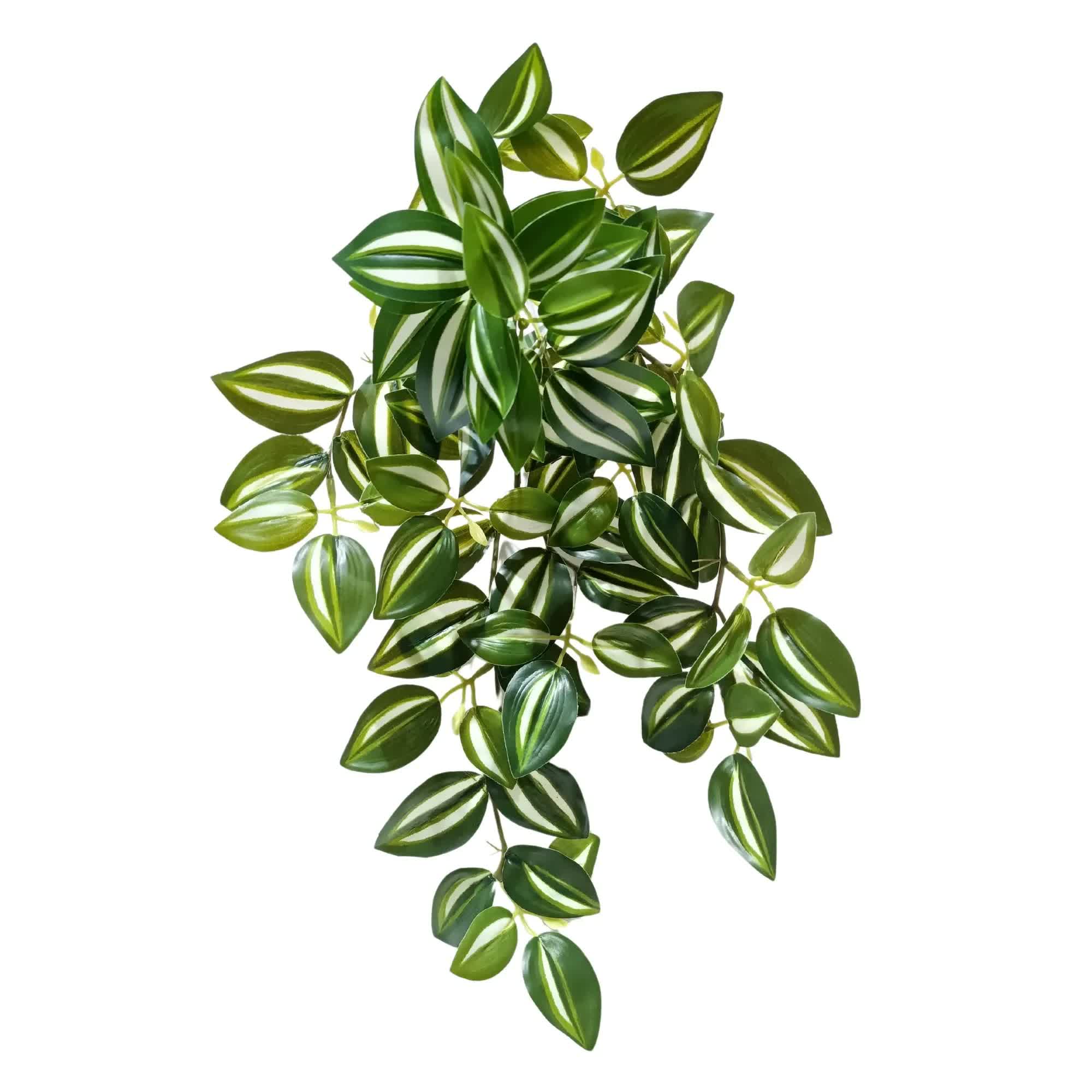 Artificial Hanging / Draping Tradescantia Zebrina 42cm V637-DP92781