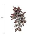 Artificial Hanging / Draping Burgundy Tradescantia Zebrina 42cm V637-DP92789