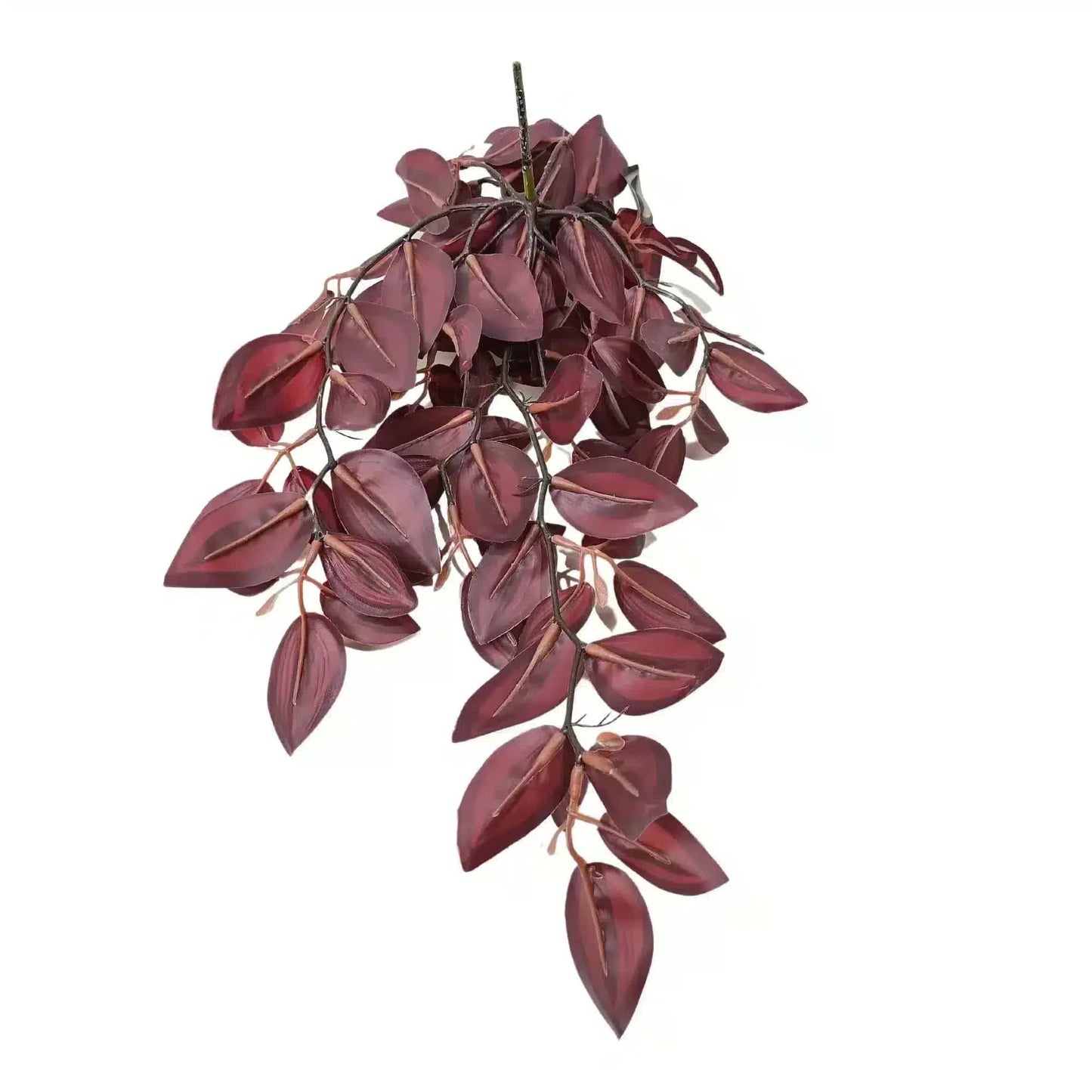 Artificial Hanging / Draping Burgundy Tradescantia Zebrina 42cm V637-DP92789