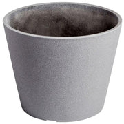 Rendered Grey Planter Pot 25cm V637-DP9710025