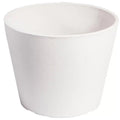 Rendered White Planter Pot 25cm V637-DP9720025