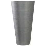 Decorative Large Modern Grey Round Planter 71cm V637-DP9910039