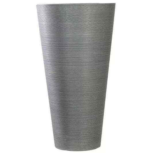 Decorative Large Modern Grey Round Planter 71cm V637-DP9910039