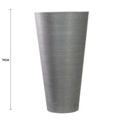 Decorative Large Modern Grey Round Planter 71cm V637-DP9910039