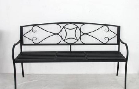 Otis Metal Garden Bench 150x87cm V637-E030257
