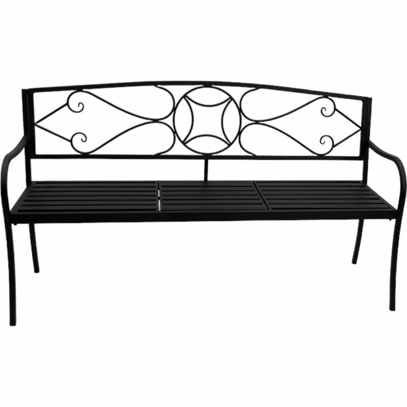 Otis Metal Garden Bench 150x87cm V637-E030257