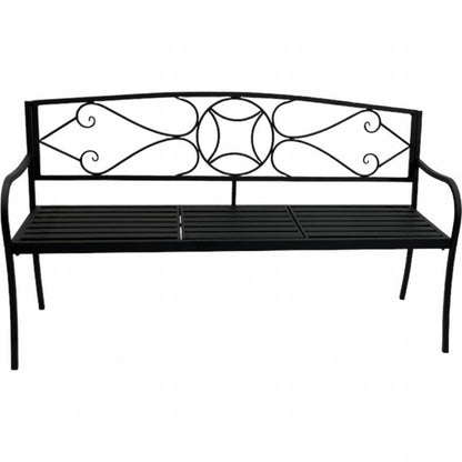 Otis Metal Garden Bench 150x87cm V637-E030257