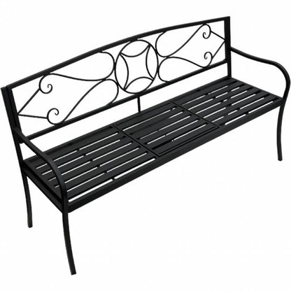 Otis Metal Garden Bench 150x87cm V637-E030257