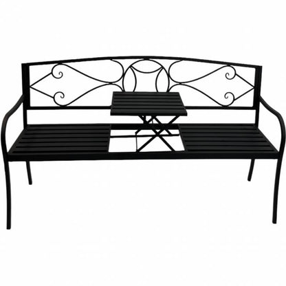 Otis Metal Garden Bench 150x87cm V637-E030257